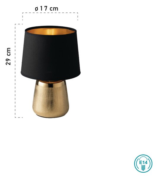 Πορτατίφ Fan Europe Ecstasy-L ORO 8031414872572 Χρυσό