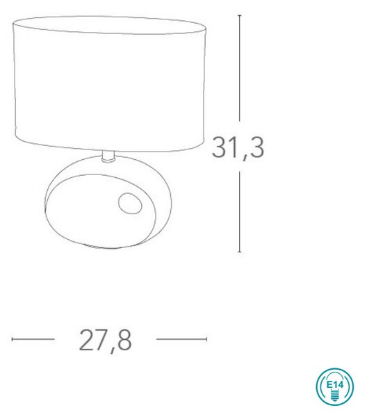 Πορτατίφ Fan Europe Eolo/L 35 8031421981090 Χρυσό