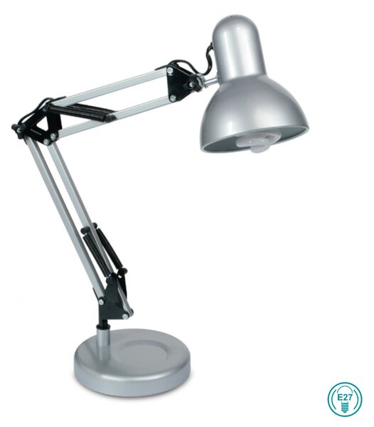 Λάμπα Επιτραπέζια Fan Europe LDT033ARC-SILVER 8031422471095 Ασημί
