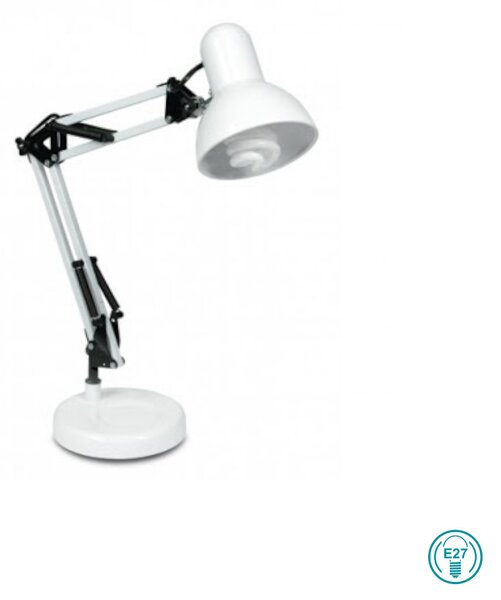 Λάμπα Επιτραπέζια Fan Europe LDT033ARC-BIANCO 8031422481094 Λευκή