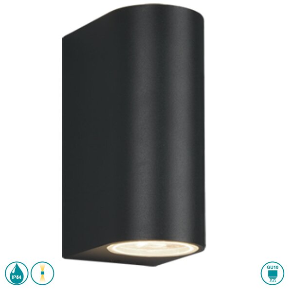 Απλίκα Εξωτερικού Χώρου Trio Lighting Roya 204260242 Ανθρακί