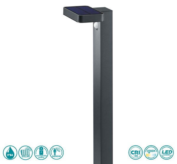 Κολωνάκι Ηλιακό Εξωτερικού Χώρου SAFETY & COMFORT RL Lighting Esquel R42261142