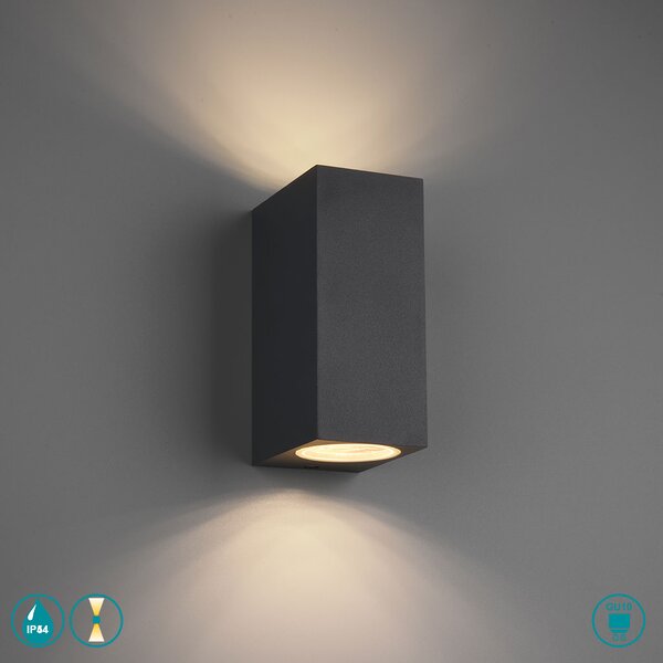 Απλίκα Εξωτερικού Χώρου Trio Lighting Roya 204269242 Ανθρακί