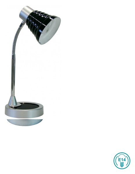 Λάμπα Επιτραπέζια Fan Europe LDT055LEO-NERO 8031424191113 Μαύρη