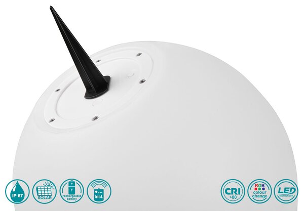 Φωτιστικό Επιδαπέδιο Reality Lighting -RL MELO R55326901 Λευκό (White) 3000K
