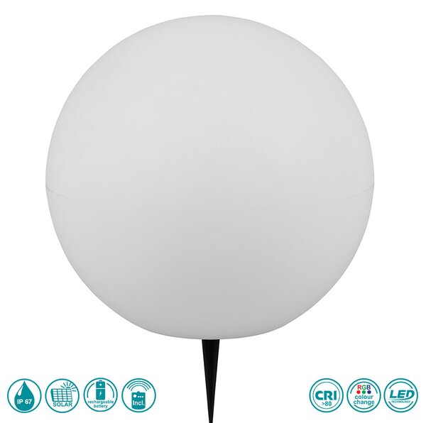 Φωτιστικό Επιδαπέδιο Reality Lighting -RL MELO R55326901 Λευκό (White) 3000K