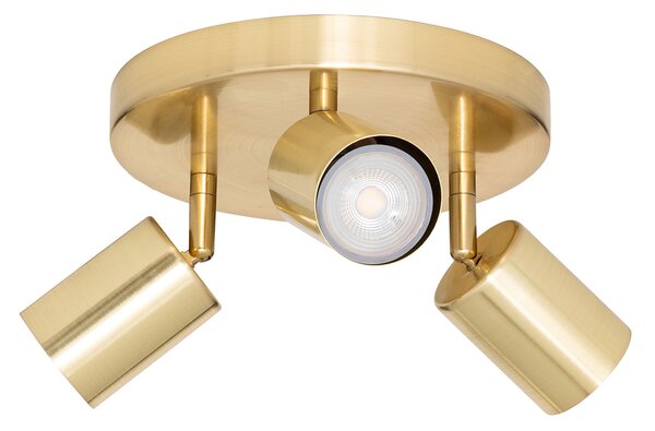 Σποτ Τρίφωτο A-S Vico Gold 205980B