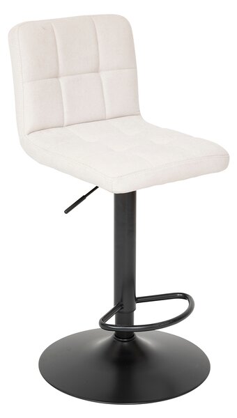 Σκαμπό Μπαρ Με Πλάτη (Σετ 2τμχ) A-S Delek Beige 207339A