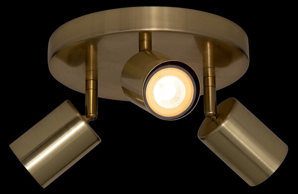 Σποτ Τρίφωτο A-S Vico Gold 205980B