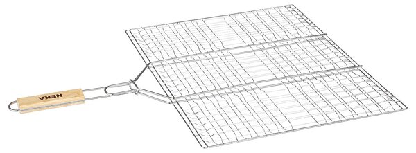 Σχάρα Ψησίματος (40x50) Με Ξύλινη Λαβή N-K 118047