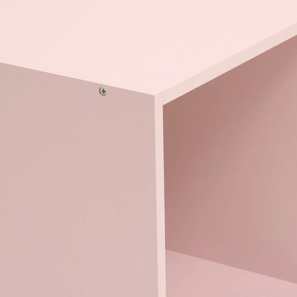 Παιδική Βιβλιοθήκη Δαπέδου (32.4x30x94.8) A-S Mix'n Modul Pink 214455A