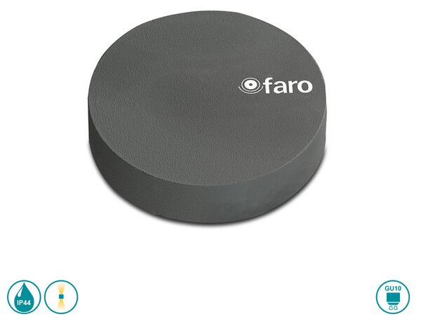 Απλίκα Εξωτερικού Χώρου Faro Steps 75501 Ανθρακί