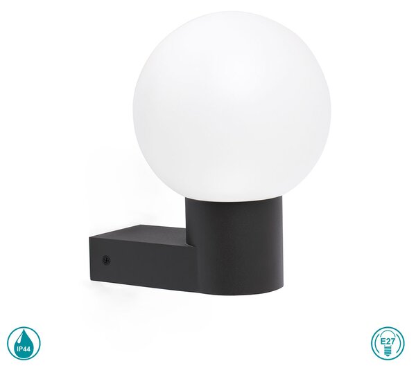 Απλίκα Εξωτερικού Χώρου Faro Moon 74432A-01 Ανθρακί