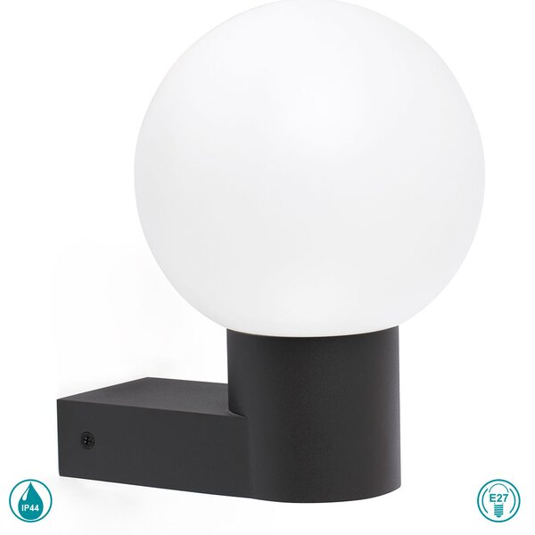 Απλίκα Εξωτερικού Χώρου Faro Moon 74432A-01 Ανθρακί