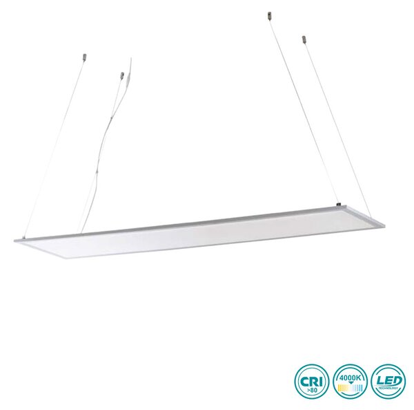 Φωτιστικό Panel Κρεμαστό Intec Panel-30x120-BIS 8031414865376 (4000K)