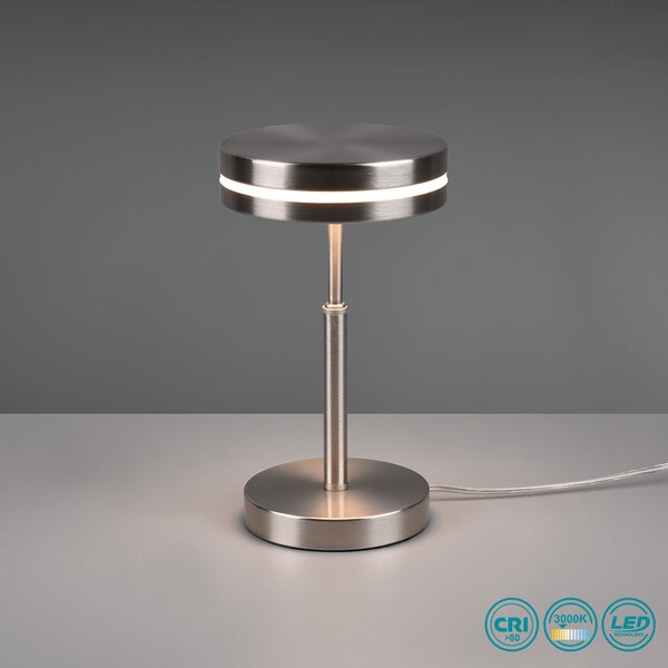 Πορτατίφ Trio Lighting Franklin 526510107 Νίκελ Ματ