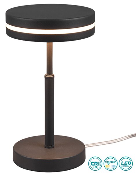 Πορτατίφ Trio Lighting Franklin 526510142 Ανθρακί