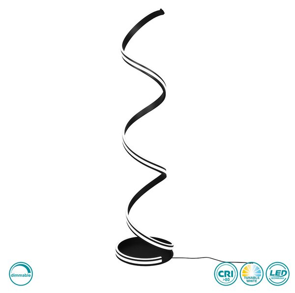 Φωτιστικό Δαπέδου Trio Lighting Yara 426219132 Μαύρο Ματ
