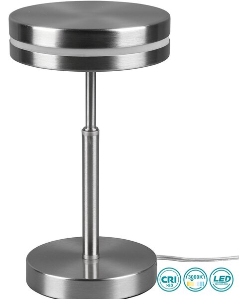 Πορτατίφ Trio Lighting Franklin 526510107 Νίκελ Ματ