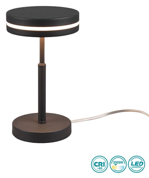 Πορτατίφ Trio Lighting Franklin 526510142 Ανθρακί