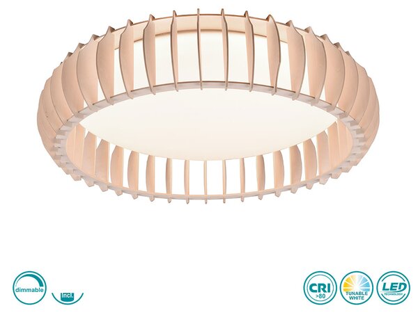 Φωτιστικό Οροφής RL Lighting Monte R62171930 Φυσικό Ξύλο