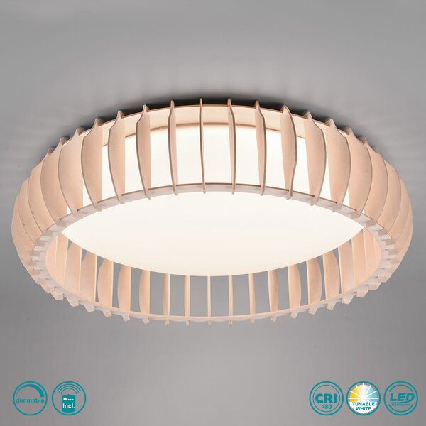 Φωτιστικό Οροφής RL Lighting Monte R62171930 Φυσικό Ξύλο