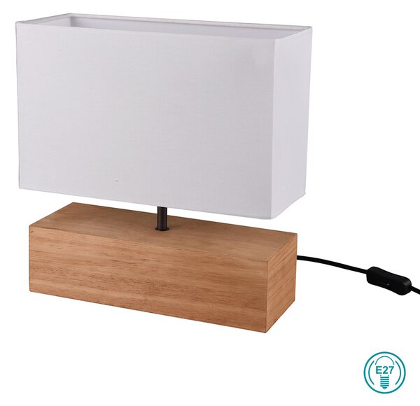 Πορτατίφ RL Lighting Woody R50181030 Λευκό