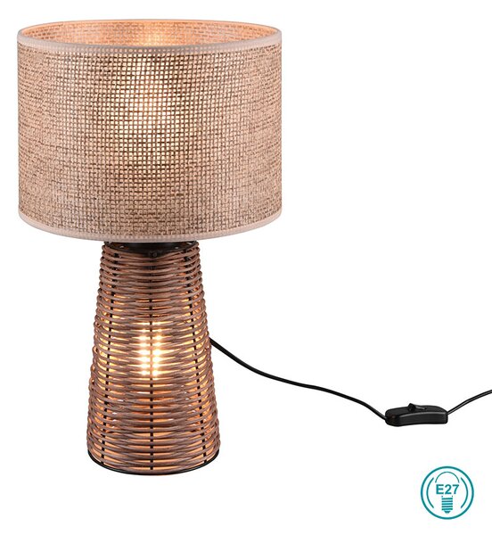 Πορτατίφ RL Lighting Straw R50972026 Rattan