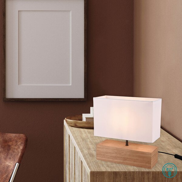 Πορτατίφ RL Lighting Woody R50181030 Λευκό