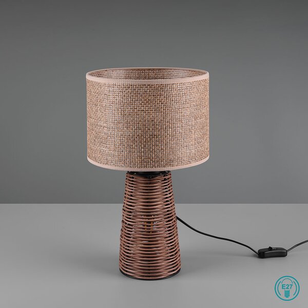 Πορτατίφ RL Lighting Straw R50972026 Rattan