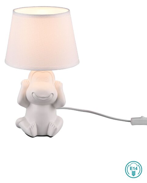 Πορτατίφ RL Lighting Nilson R50861001 Λευκό Ματ