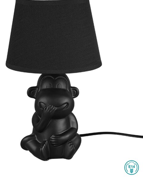 Πορτατίφ RL Lighting Chita R50891002 Μαύρο Ματ