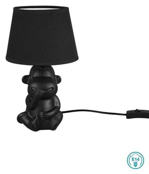 Πορτατίφ RL Lighting Chita R50891002 Μαύρο Ματ