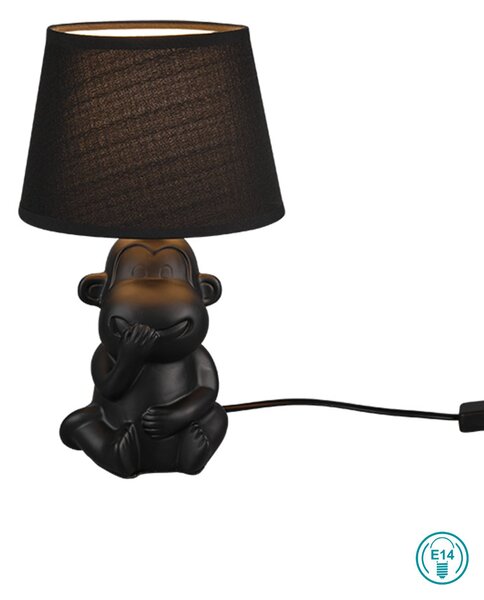 Πορτατίφ RL Lighting Chita R50891002 Μαύρο Ματ