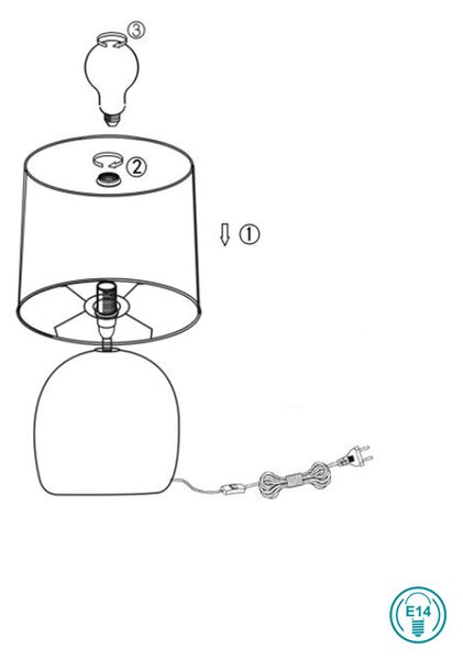 Πορτατίφ RL Lighting Malu R50802644 Μπεζ
