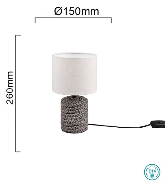 Πορτατίφ RL Lighting Mala R50941044 Καφέ-Μπεζ