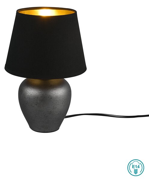 Πορτατίφ RL Lighting Abby R50601002 Μαύρο-Χρυσό