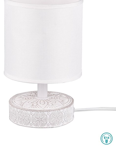 Πορτατίφ RL Lighting Marie R50980101 Λευκό