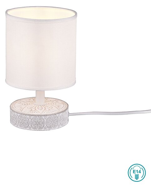 Πορτατίφ RL Lighting Marie R50980101 Λευκό