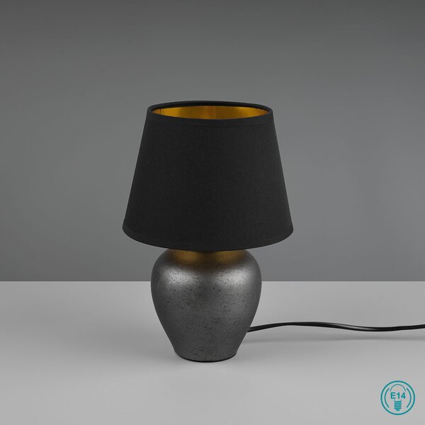 Πορτατίφ RL Lighting Abby R50601002 Μαύρο-Χρυσό