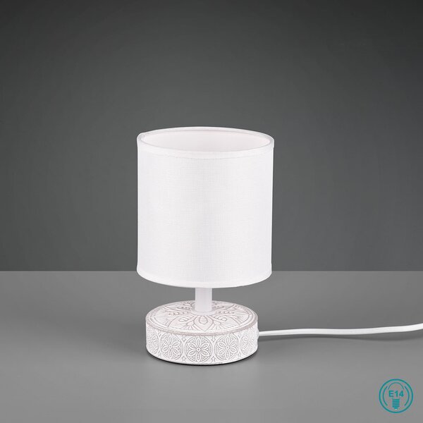 Πορτατίφ RL Lighting Marie R50980101 Λευκό