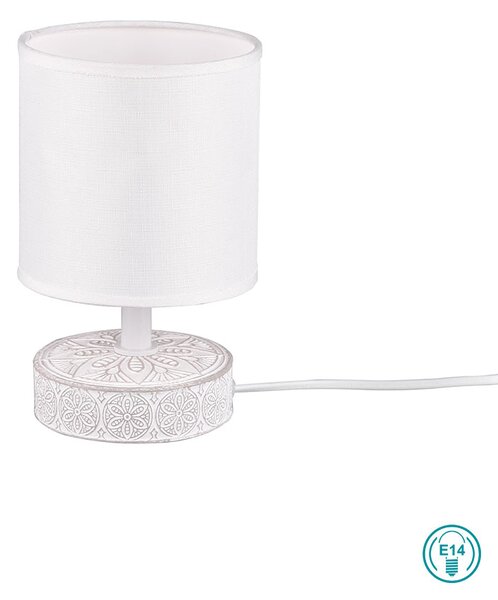 Πορτατίφ RL Lighting Marie R50980101 Λευκό