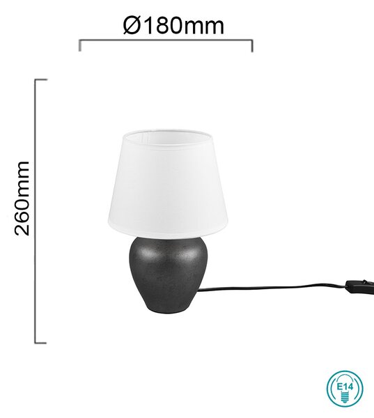 Πορτατίφ RL Lighting Abby R50601001 Λευκό