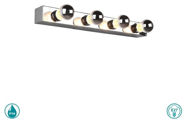 Απλίκα Μπάνιου Trio Lighting Theatro 283600406 Χρώμιο