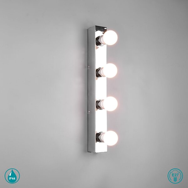 Απλίκα Μπάνιου Trio Lighting Theatro 283600406 Χρώμιο