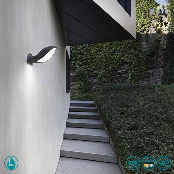 Απλίκα Εξωτερικού Χώρου Gea Luce Iris GES750 Λευκή (4000K)