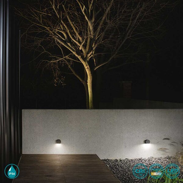 Απλίκα Εξωτερικού Χώρου Gea Luce Luly GES890N Λευκό Ματ (4000K)