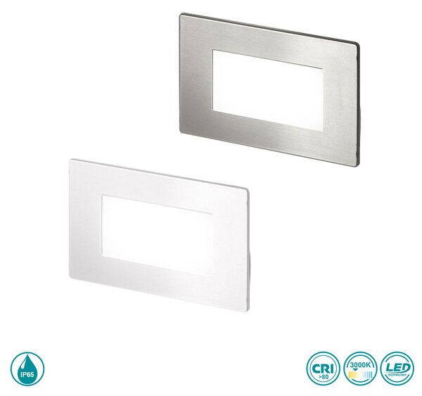 Απλίκα Εξωτερικού Χώρου Χωνευτή Gea Luce Maga GES810C (3000K)