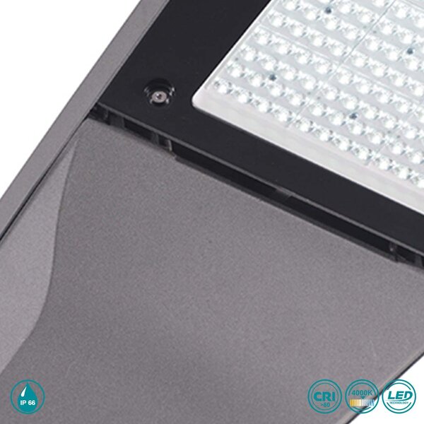 Φωτιστικό LED Δρόμου Gea Luce Ushas GES1081 100W Γκρι Ματ (4000K)