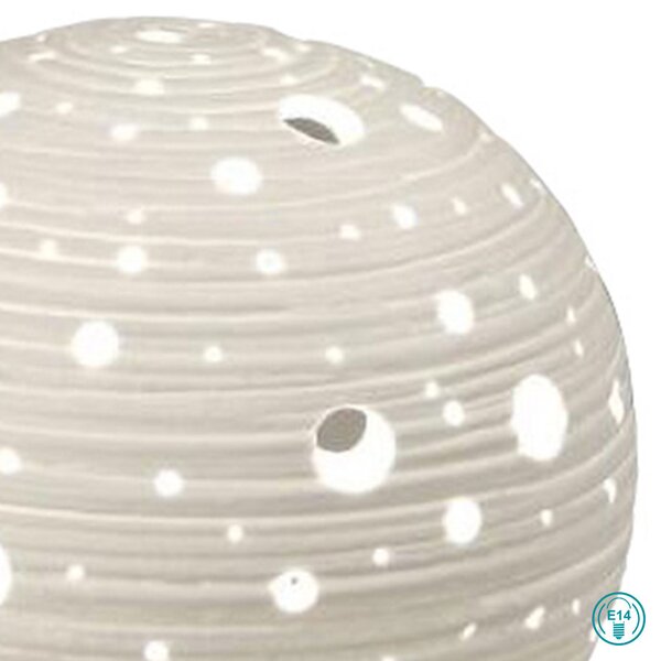 Φωτιστικό Επιτραπέζιο Fabas Luce Corvara 3531-30-102 Λευκό